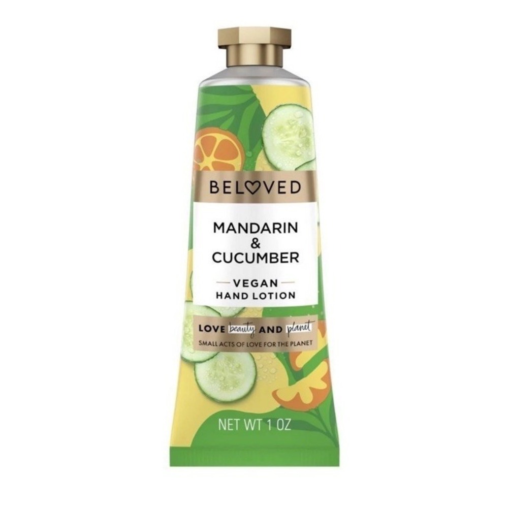 Beloved Mandarin & Cucumber Water Hand Lotion - 1oz, Vegan